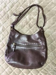 美品★イルビゾンテIL BISONTE★ショルダーバッグ★ブラウン