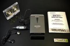 2点セットSONY カセットウォークマン WM-EX1 整備品 SONY カセットウォークマン WM-EX1 整備品