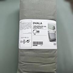 IKEA DVALA ボックスシーツ 140x200x26 cmのサムネイル