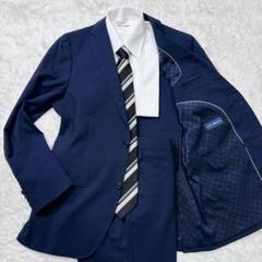 美品✨3ピース　AOKI レミュー　セットアップスーツ　ネイビー　A6 現行 A01_8231419_c00_a020_pm.jpg