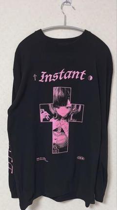 儀式　なで肩　両面プリント　ロンT XL