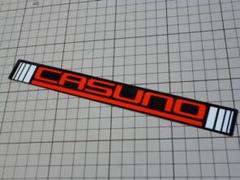 希少 正規品 CASUNO ステッカー 209×23mm 当時物 カスノ