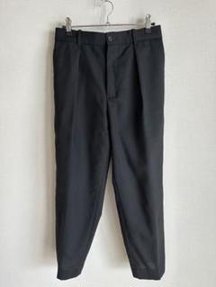 Markaware 1TUCK PEGTOP TROUSERS 4サイズ 黒色 MARKAWARE (マーカウェア) PEGTOP TROUSERS / ペグトップ