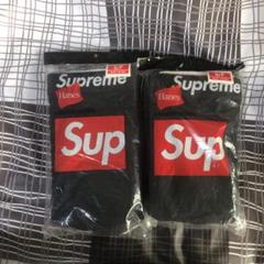 新品未使用 Supreme ボクサーブリーフ Sサイズ 黑 2枚