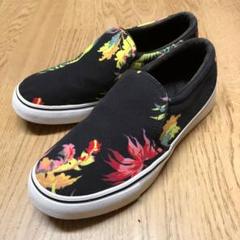 NIKE COURT ROYALE 25cm スリッポン スニーカー ボタニカル