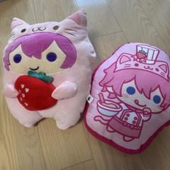 すとぷり　さとみくん　もちもちアニマルクッション　ダイカットクッション