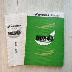 新中学問題集　国語3年（解答付）