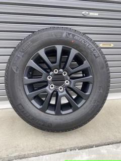 プラド　マッドブラックエディション　純正タイヤアルミセット　スペアタイヤ 2022年製 新車外し】トヨタ 150 プラド マットブラック