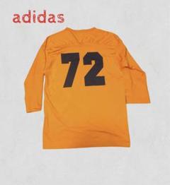 ヴィンテージ！adidas ゲームシャツ　ナンバリング　デザイン