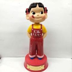 【超レア・未使用・完動品】ペコちゃん 首振り人形 ペコちゃん (ペコチャン) 人形 ペコちゃん首振り人形