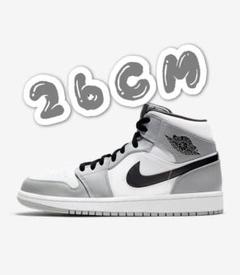 NIKE AIR JORDAN 1 MID SMOKE GREY 26