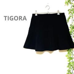 【TIGORA ティゴラ】ゴルフ　ミニスカート　M 黒　ブラック　可愛い　楽ちん