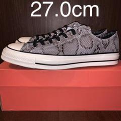 新品☆CONVERSE CT70 OX スネーク パイソン レザー 27.0cm