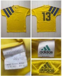 90s adidas ゲームシャツ ベンテックス フランスサッカーユニフォームL アディダス サッカー ゲームシャツ VENTEX フランス製 80s