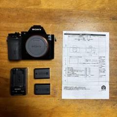 Sony α7s （シャッター回数6441）＋充電器（予備バッテリー２個） Sony α7s （シャッター回数6441）＋充電器（予備バッテリー2個）