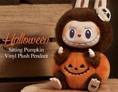 ヨ*ー様 ラブブハロウィン　ラブブカボチャ　ぬいぐるみ ラブブ ぬいぐるみ Labubu Halloween風 - メルカリ