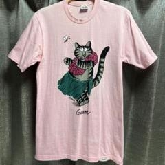 USA製 crazy shirt クリバンキャット ハワイ フラダンス Tシャツ