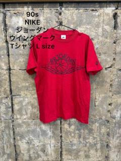 90s NIKE AIRJORDAN ウイングマーク Tシャツ銀タグチャンピオン