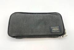 【極美品✨️】 PORTER スモーキー 長財布 ダブル ラウンドジップ グレー SMOKY(スモーキー) LONG WALLET | 吉田カバンホームページ