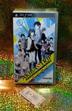 ジャンクAKIBA'S TRIP PLUS (PSP)＆ゾロ目6666切符付き