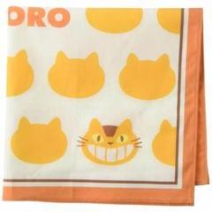 猫顔デザインハンカチ