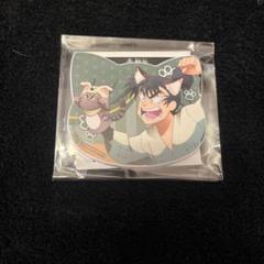 忍たま ナンジャ キラキラカード ねこ型マグネットバッジ チケット 土井 利吉 忍たま乱太郎 ナンジャタウン 開幕 “忍”形劇の段 ねこ型カード
