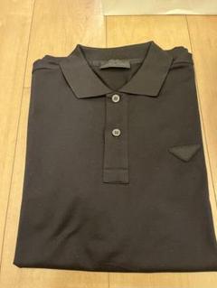 PRADA ブラック ポロシャツ S サイズ　UJN444
