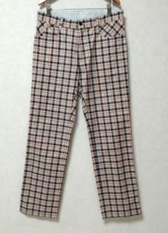 美品】ZOY メンズ ストレッチ ゴルフパンツ 82 チェック柄