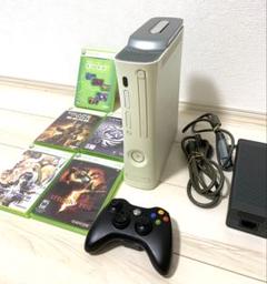 古着人気アイテム 本体 動作確認済み】Xbox360 コントローラー ホワイト ソフト付 Nintendo Switch