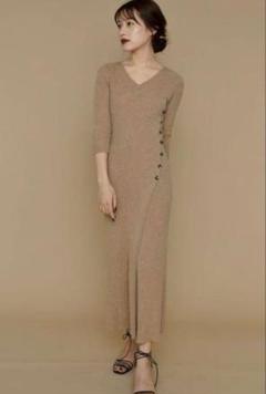 【最終お値下げ】L'Or Cache-coeur Knit Dress
