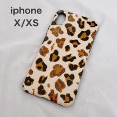 新品 iphoneX/XSケース レオパード スマホケース ソフトケース
