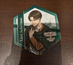 進撃の巨人 コラボレストランDISH UP VIPルーム特典コースター リヴァイ 進撃の巨人 コラボレストランDISH UP VIPルーム特典コースター