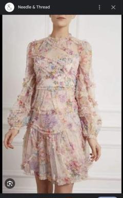 Needle & Thread ニードル アンド スレッド　豪華刺繍トップス Needle & Thread ニードル アンド スレッド豪華刺繍トップス