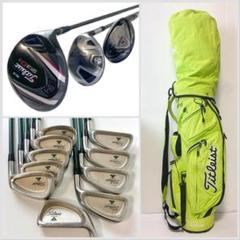 1048/メンズ☆Titleist 他14本 初心者 ゴルフクラブ フルセット 1048/メンズ☆Titleist 他14本 初心者 ゴルフクラブ フルセット