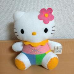 ハローキティ　フェルトドール　ぬいぐるみ　2002年　レア　レトロ