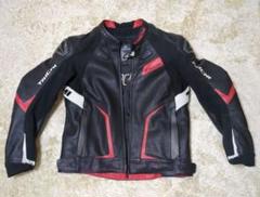 RS TAICHI プロテクター入りライダースジャケット　RSJ832 TAICHI RSタイチ GMX アロー レザージャケット ブラック/レッド