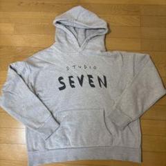 スタジオセブン3周年白パーカーL美品！