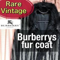 ◆超希少◆バーバリーズ Burberrys ファーコート ジャケットL〜XL