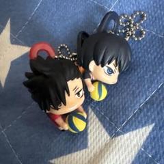 ハイキュー！！影山飛雄 黒尾鉄朗　でふぉめくりっぷ　2点セット