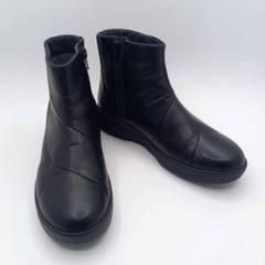 美品・現行品】アシックス ペダラ ショートブーツ 23.5 黒