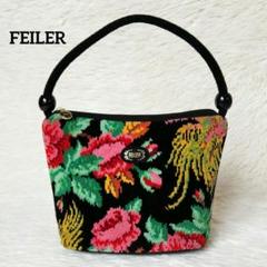 FEILER フェイラー パラディス エプロン 鳳凰 バラ キッチン・食器