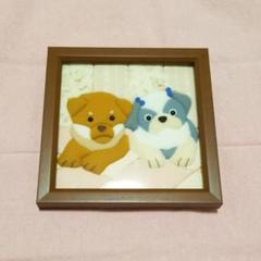 ◆押し絵 額入り花札 鬼太郎花札 & 手擦り花札 ゲゲゲの鬼太郎の花札と、手擦りの花札