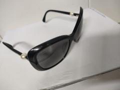 CHANEL ブラック サングラス ラウンド型 CHANEL Sunglasses: Round Sunglasses, metal & calfskin