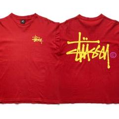 00s Old Stussy｜Stock Logo Copyright Tシャツ