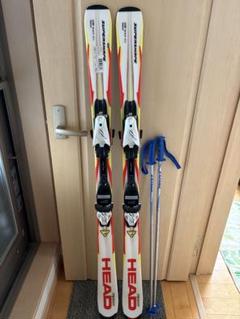 HEAD LYT TEAM スキー 137cm ストック付き