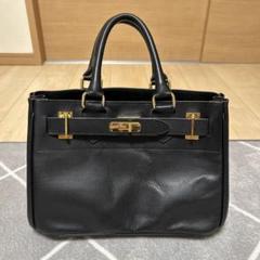 極美品✨シータパランティカ　シボ革　黒×ゴールド　ハンドバッグ 2025年最新】シータパランティカ sita paranticaの人気アイテム