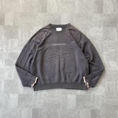 Stein Oversize damage L/S Sweat charcoal