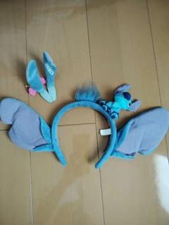 ディズニー　スティッチ カチューシャとミニヘアクリップセット ディズニー スティッチ カチューシャとミニヘアクリップセット