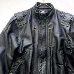 極美品 クシタニ ダブルライダース ジャケット ビンテージ レザー 本革 バイク ビンテージ 本革 革ジャン レザージャケット ライダース