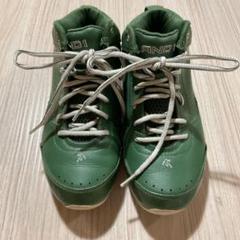 AND1 グリーン バスケットシューズ ハイカット